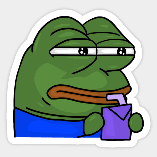 pepe hmmm sip Sticker